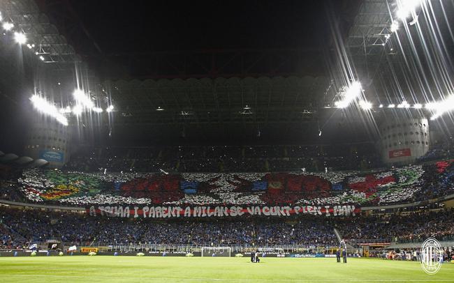 AC米兰球迷Tifo