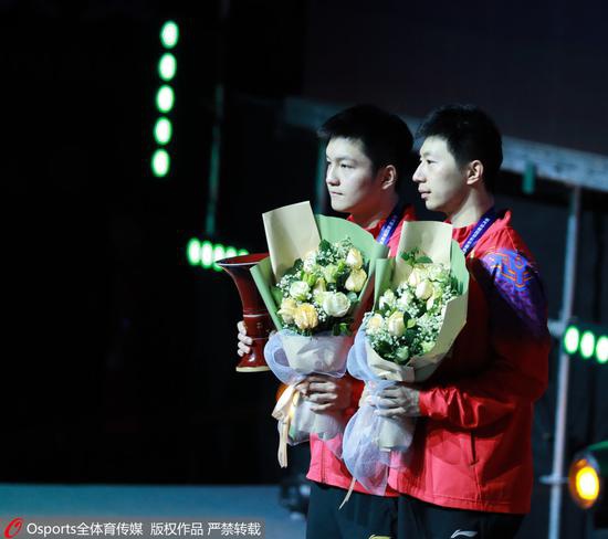 樊振东和马龙是国乒双保险。