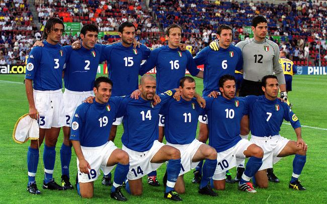 2000年欧洲杯，意大利首次夺冠